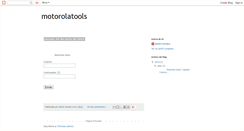 Desktop Screenshot of motorolatools.blogspot.com