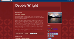 Desktop Screenshot of debbiejwright.blogspot.com