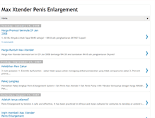 Tablet Screenshot of max-xtender.blogspot.com