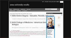 Desktop Screenshot of anna-university-sem-results.blogspot.com