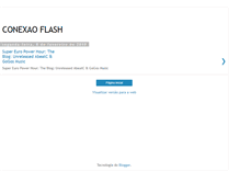 Tablet Screenshot of conexaoflash.blogspot.com