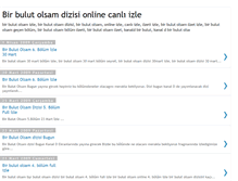 Tablet Screenshot of bir-bulut-olsam-dizisi-izle.blogspot.com