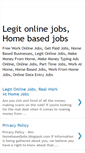 Mobile Screenshot of mm-homebasedjobs.blogspot.com