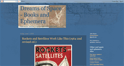 Desktop Screenshot of dreamsofspace.blogspot.com