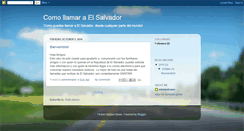 Desktop Screenshot of llamaelsalvador.blogspot.com