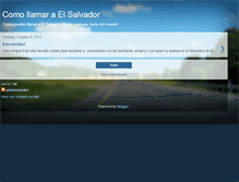 Tablet Screenshot of llamaelsalvador.blogspot.com