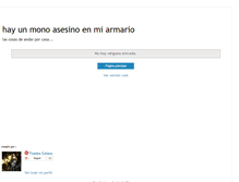Tablet Screenshot of monoasesinoenmiarmario.blogspot.com