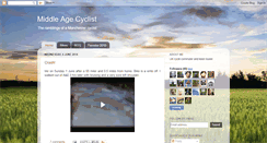 Desktop Screenshot of middleagecyclist.blogspot.com