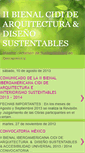 Mobile Screenshot of iibienalarquitecturasustentable.blogspot.com