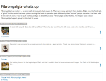 Tablet Screenshot of fibromyalgia-whatsup.blogspot.com