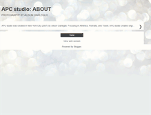 Tablet Screenshot of apcstudioabout.blogspot.com