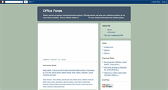 Desktop Screenshot of officefones.blogspot.com