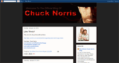 Desktop Screenshot of chucknorrisnews.blogspot.com