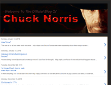 Tablet Screenshot of chucknorrisnews.blogspot.com