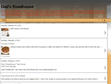 Tablet Screenshot of dadsroadhouse.blogspot.com