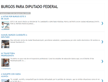 Tablet Screenshot of manuel-burgosparadiputadofederal.blogspot.com