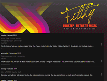 Tablet Screenshot of filthydubstep.blogspot.com