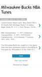 Mobile Screenshot of milwaukeebucks1.blogspot.com