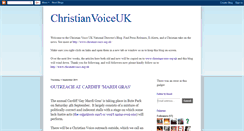 Desktop Screenshot of christianvoiceuk.blogspot.com