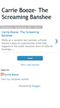 Mobile Screenshot of carriebooze-thescreamingbanshee.blogspot.com