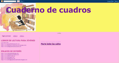 Desktop Screenshot of cuadernodecuadros.blogspot.com