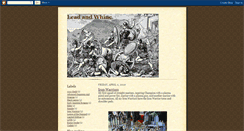 Desktop Screenshot of leadandwhine.blogspot.com