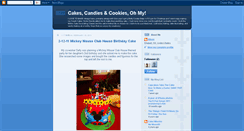 Desktop Screenshot of cakescandiesandcookiesohmy.blogspot.com