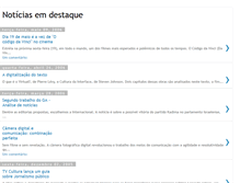 Tablet Screenshot of noticias-em-destaque.blogspot.com
