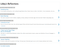 Tablet Screenshot of libbysreflections.blogspot.com