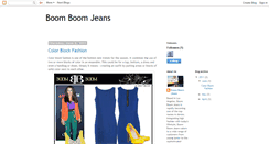 Desktop Screenshot of boomboomjeans.blogspot.com