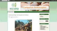 Desktop Screenshot of campanas-ambientales.blogspot.com