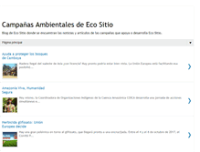 Tablet Screenshot of campanas-ambientales.blogspot.com