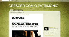 Desktop Screenshot of crescercomopatrimonio.blogspot.com