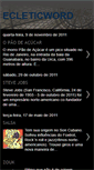 Mobile Screenshot of ecleticwordtoday.blogspot.com