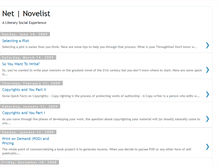 Tablet Screenshot of netnovelist.blogspot.com
