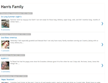 Tablet Screenshot of denaharrisfamily.blogspot.com