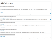 Tablet Screenshot of joliesjourney.blogspot.com