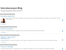 Tablet Screenshot of geevakarunyam.blogspot.com