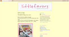 Desktop Screenshot of little-favors.blogspot.com