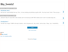 Tablet Screenshot of bby-sweets.blogspot.com