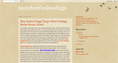 Desktop Screenshot of morebeatlesbootlegs.blogspot.com