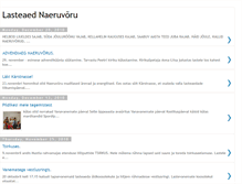 Tablet Screenshot of mustlanaerusuu.blogspot.com