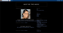 Desktop Screenshot of must-be-the-music.blogspot.com