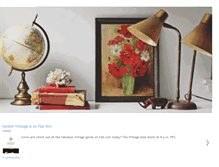 Tablet Screenshot of modishvintage.blogspot.com