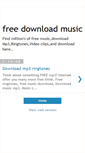 Mobile Screenshot of freedownload-musics.blogspot.com
