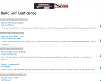 Tablet Screenshot of buildself-confidence.blogspot.com