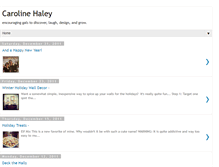 Tablet Screenshot of carolinehaley.blogspot.com