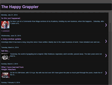 Tablet Screenshot of happygrappler.blogspot.com