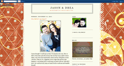 Desktop Screenshot of jasonanddrea.blogspot.com