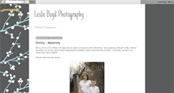 Desktop Screenshot of leslieboydphotography.blogspot.com